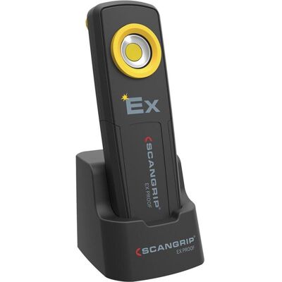Magni, Arbeitsleuchte, Akku-Arbeitsleuchte UNI EX 95Lumen+150-290Lumen SCANGRIP (350 lm) Magni, Arbeitsleuchte, Akku-Arbeitsleuchte UNI EX 95Lumen+150-290Lumen SCANGRIP (350 lm)