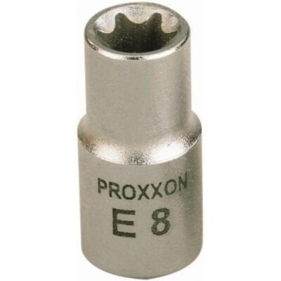 Proxxon, Steckschlüssel + Stecknuss, Steckschlüsseleinsatz 1/4" Aussentorx-Einsatz E 7 Proxxon, Steckschlüssel + Stecknuss, Steckschlüsseleinsatz 1/4" Aussentorx-Einsatz E 7