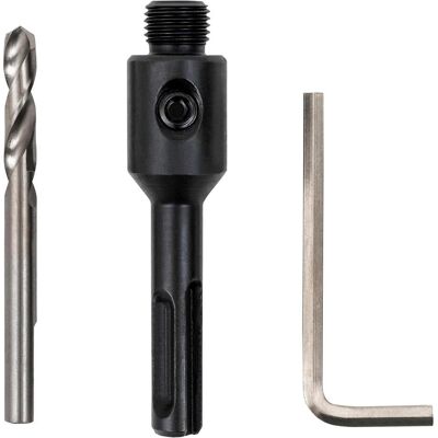 Stier, Lochsäge, SDS Plus Adapter 1/2" 20 UNF für Lochsägen 14-32 mm inkl. Schraubenschlüssel (14 mm, 32 mm) Stier, Lochsäge, SDS Plus Adapter 1/2" 20 UNF für Lochsägen 14-32 mm inkl. Schraubenschlüssel (14 mm, 32 mm)