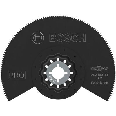 Bosch Professional Zubehör, Sägeblatt, PRO ACZ 100 BB Blatt für Multifunktionswerkzeuge, 100 mm Bosch Professional Zubehör, Sägeblatt, PRO ACZ 100 BB Blatt für Multifunktionswerkzeuge, 100 mm