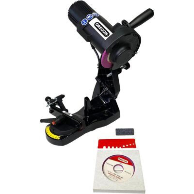 Oregon Schleifmaschine + Poliermaschine, Zaagslijper mit unidirektionaler Motorrotation für alle Ketten, UK-Stecker inklusive Oregon Schleifmaschine + Poliermaschine, Zaagslijper mit unidirektionaler Motorrotation für alle Ketten, UK-Stecker inklusive