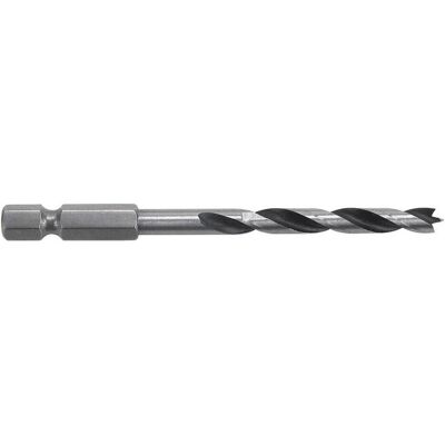 wolfcraft, Bohrereinsatz, 1 Holzspiralbohrer CV, S=6-kt, ø4x75mm (4 mm) wolfcraft, Bohrereinsatz, 1 Holzspiralbohrer CV, S=6-kt, ø4x75mm (4 mm)