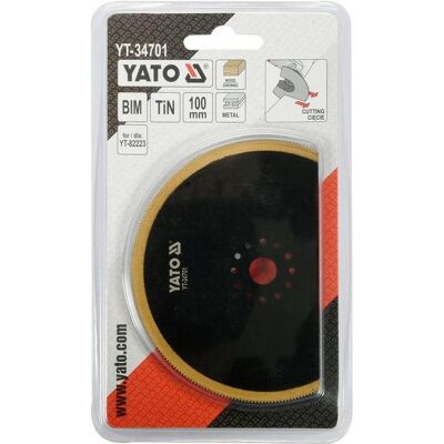 Yato, Sägeblatt, BIM-TIN-SÄGEBLATTBREITE 100mm Yato, Sägeblatt, BIM-TIN-SÄGEBLATTBREITE 100mm