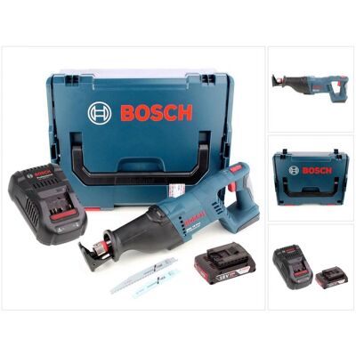 Bosch Professional, Säbelsäge, GSA 18 V-LI Akku Säbelsäge 18V + 1x Akku 2,0Ah + Ladegerät + L-Boxx Bosch Professional, Säbelsäge, GSA 18 V-LI Akku Säbelsäge 18V + 1x Akku 2,0Ah + Ladegerät + L-Boxx