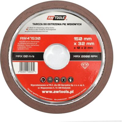 AWTools 150mm Diamantsägeblatt - Kreissägeblatt für Hartmetallblätter AWTools 150mm Diamantsägeblatt - Kreissägeblatt für Hartmetallblätter