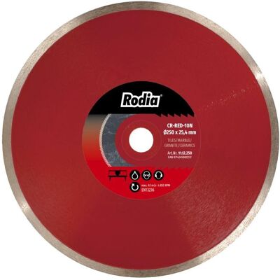 Rodia, Sägeblatt, 11.12.350 CR-RED-10N Diamanttrennscheibe 350 x 25,4 mm Premium-Fliesen Rodia, Sägeblatt, 11.12.350 CR-RED-10N Diamanttrennscheibe 350 x 25,4 mm Premium-Fliesen