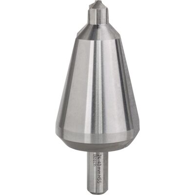Bosch Professional Zubehör, Bohrereinsatz, Blechschälbohrer HSS, zylindrisch, 24 - 40 mm, 89 mm, 10 mm (10 mm) Bosch Professional Zubehör, Bohrereinsatz, Blechschälbohrer HSS, zylindrisch, 24 - 40 mm, 89 mm, 10 mm (10 mm)