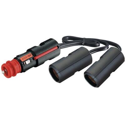 ProCar, Verlängerungskabel, Verlängerungskabel, Kfz-Stecker, 12 V / 24 V, 16A, 250mm (0.25 m) ProCar, Verlängerungskabel, Verlängerungskabel, Kfz-Stecker, 12 V / 24 V, 16A, 250mm (0.25 m)
