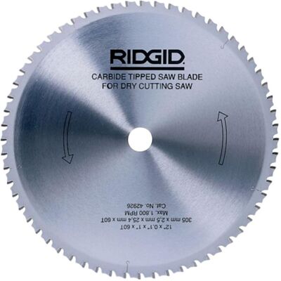 Ridgid, Sägeblatt, Hårdmetalklinge 70t Ø305 - F/590 12 58466 Ridgid, Sägeblatt, Hårdmetalklinge 70t Ø305 - F/590 12 58466
