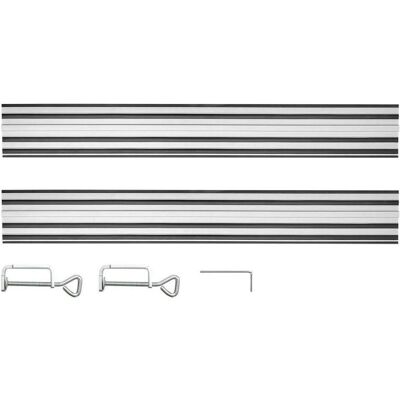 Graphite, Sägeblatt, Führungsschienen 2 x 700 mm, Verbinder, 2 Klemmen Graphite, Sägeblatt, Führungsschienen 2 x 700 mm, Verbinder, 2 Klemmen
