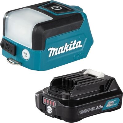 Makita, Arbeitsleuchte, ML 107 DA1 Akku Lampe 12 V max. 200 lm LED + 1x Akku 2,0 Ah - ohne Ladegerät (200 lm) Makita, Arbeitsleuchte, ML 107 DA1 Akku Lampe 12 V max. 200 lm LED + 1x Akku 2,0 Ah - ohne Ladegerät (200 lm)