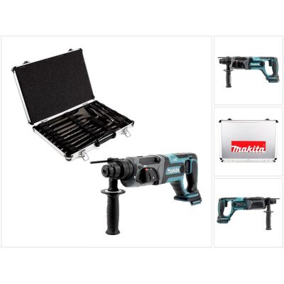 Makita, Bohrmaschine + Akkuschrauber, DHR 241 Z 18 V Li-Ion Akku Bohrhammer mit SDS-Plus Aufnahme Solo + D-42444 SDS-Plus (Bohrhammer) Makita, Bohrmaschine + Akkuschrauber, DHR 241 Z 18 V Li-Ion Akku Bohrhammer mit SDS-Plus Aufnahme Solo + D-42444 SDS-Plus (Bohrhammer)