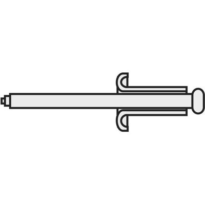 Toolcraft, Nieten, Blindniete (Ø x L) 3 mm x 12 m Toolcraft, Nieten, Blindniete (Ø x L) 3 mm x 12 m