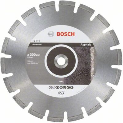Bosch Modell 2608603787 - Diamant-Trennscheibe für Asphalt Bosch Modell 2608603787 - Diamant-Trennscheibe für Asphalt