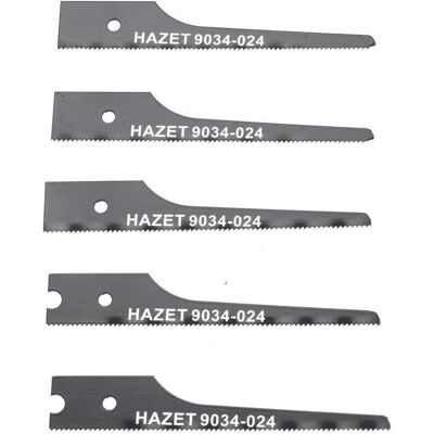 HAZET, Sägeblatt, Stichsägeblatt-Satz 5tlg. 9034 HAZET, Sägeblatt, Stichsägeblatt-Satz 5tlg. 9034