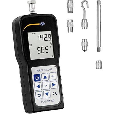 PCE Instruments, Detektor, PCE-FM 200 Dynamometer Werksstandard (ohne Zertifikat) (Kraftmessgerät) PCE Instruments, Detektor, PCE-FM 200 Dynamometer Werksstandard (ohne Zertifikat) (Kraftmessgerät)