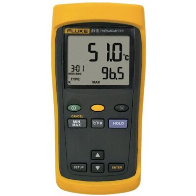 Fluke, Detektor, Temperatur-Messgerät 51 II -25 Fluke, Detektor, Temperatur-Messgerät 51 II -25