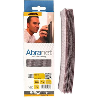 MIRKA Abranet Schleifstreifen - P240 - 10 Stück MIRKA Abranet Schleifstreifen - P240 - 10 Stück