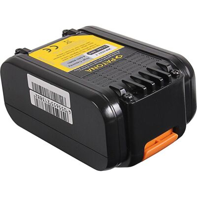 Patona, Werkzeugakku + Ladegerät, Akku f. Worx WA3551.1 WA3572 WG625E WG169 549 259 166 372 390 WX523 Rockwell RK180K2 RK2852 R (20 V) Patona, Werkzeugakku + Ladegerät, Akku f. Worx WA3551.1 WA3572 WG625E WG169 549 259 166 372 390 WX523 Rockwell RK180K2 RK2852 R (20 V)