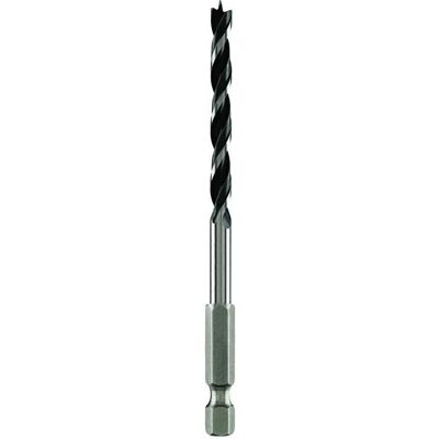 DIY, Bohrereinsatz, Holzspiralbohrer-HSS, 1/4"-Sechskantschaft D= 5,0 mm L= 97 mm (5,0) DIY, Bohrereinsatz, Holzspiralbohrer-HSS, 1/4"-Sechskantschaft D= 5,0 mm L= 97 mm (5,0)