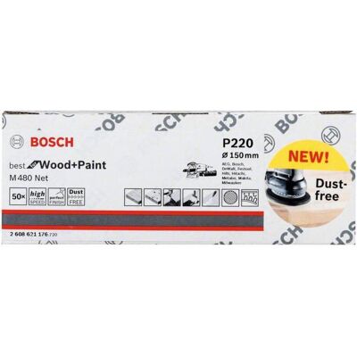 Bosch M480 Schleifpapier - Fein für Holz & Lack Bosch M480 Schleifpapier - Fein für Holz & Lack