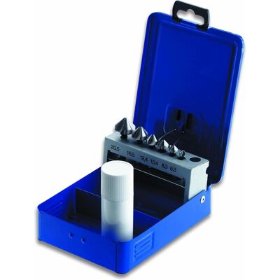 Cimco, Bits, Senk-Bit 90°-Soriment, je 1 Stück Senk-Bit 6,3-20,5 mm Durchmesser Cimco, Bits, Senk-Bit 90°-Soriment, je 1 Stück Senk-Bit 6,3-20,5 mm Durchmesser