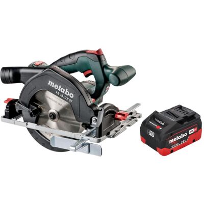 Metabo, Handkreissäge, KS 18 LTX 57 Akku Handkreissäge 18 V 165 mm + 1x LiHD Akku 8,0 Ah - ohne Ladegerät Metabo, Handkreissäge, KS 18 LTX 57 Akku Handkreissäge 18 V 165 mm + 1x LiHD Akku 8,0 Ah - ohne Ladegerät