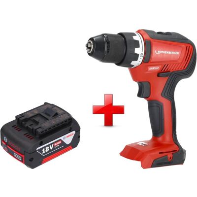 Rothenberger, Bohrmaschine + Akkuschrauber, RO DD55 Akku Bohrschrauber 18 V 55 Nm Brushless AMPShare + 1x Akku 5,0 Ah - ohne (Bohrschrauber) Rothenberger, Bohrmaschine + Akkuschrauber, RO DD55 Akku Bohrschrauber 18 V 55 Nm Brushless AMPShare + 1x Akku 5,0 Ah - ohne (Bohrschrauber)