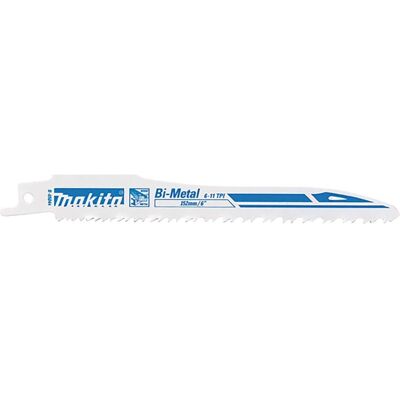 Makita Reciprocating Saw Blade - Universal, 152mm, 0,9mm, 25 Stück Makita Reciprocating Saw Blade - Universal, 152mm, 0,9mm, 25 Stück