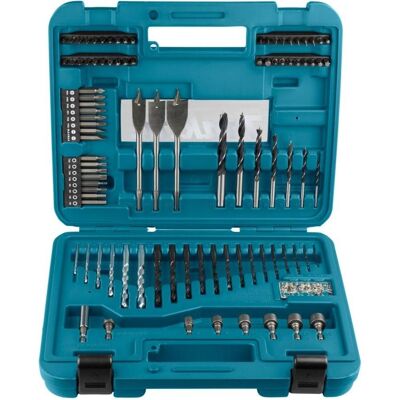 Makita, Bohrereinsatz, DRILL AND SCREW ACCESSORY KIT 100 pcs. (10 mm, 3, 4, 5, 6, 7, 8) Makita, Bohrereinsatz, DRILL AND SCREW ACCESSORY KIT 100 pcs. (10 mm, 3, 4, 5, 6, 7, 8)