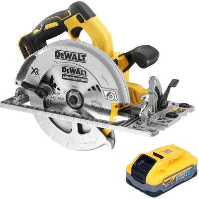 DeWalt, Handkreissäge, DCS 572 N Akku Handkreissäge 18 V 184 mm Brushless + 1x Powerstack Akku 5,0 Ah - ohne DeWalt, Handkreissäge, DCS 572 N Akku Handkreissäge 18 V 184 mm Brushless + 1x Powerstack Akku 5,0 Ah - ohne