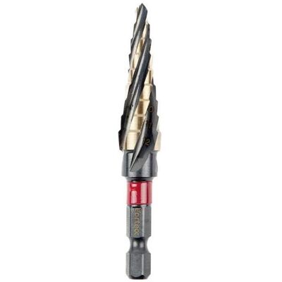 C.K Magma, Bohrereinsatz, C.K T3016 4-12 HSSE-Co 5 Stufenbohrer 4 mm, 5 mm, 6 mm, 7 mm, 8 mm, 9 mm, 10 mm (10 mm, 11 mm, 12 mm, 4 mm, 5 mm, 6 mm, 7 mm, 8 mm, 9 mm) C.K Magma, Bohrereinsatz, C.K T3016 4-12 HSSE-Co 5 Stufenbohrer 4 mm, 5 mm, 6 mm, 7 mm, 8 mm, 9 mm, 10 mm (10 mm, 11 mm, 12 mm, 4 mm, 5 mm, 6 mm, 7 mm, 8 mm, 9 mm)