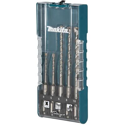 Makita, Bohrereinsatz, Steinbohrer-Set (4, 5, 6, 8 mm und 10 mm) Makita, Bohrereinsatz, Steinbohrer-Set (4, 5, 6, 8 mm und 10 mm)