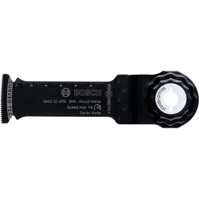 Bosch Professional Zubehör, Sägeblatt, BIM Tauchsägeblatt MAIZ 32 APB, Wood and Metal, 80 x 32 mm, 1er-Pack Bosch Professional Zubehör, Sägeblatt, BIM Tauchsägeblatt MAIZ 32 APB, Wood and Metal, 80 x 32 mm, 1er-Pack