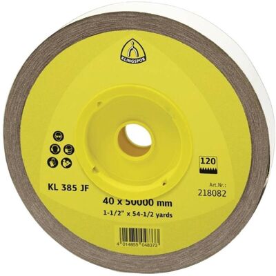 KLINGSPOR - 385 jf 115mm K.120 - für Metall - Abrasive belt KLINGSPOR - 385 jf 115mm K.120 - für Metall - Abrasive belt