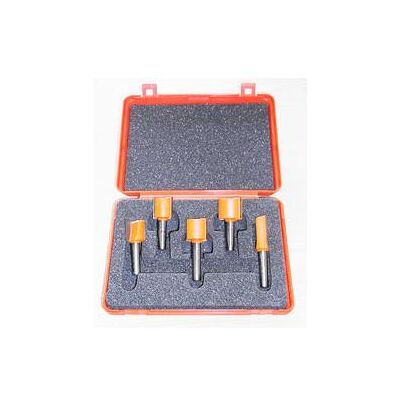 CMT, Fräser, S911.005.03 Satz mit 5 Fräsern im PVC-Etui 8 mm Schaft HM CMT, Fräser, S911.005.03 Satz mit 5 Fräsern im PVC-Etui 8 mm Schaft HM