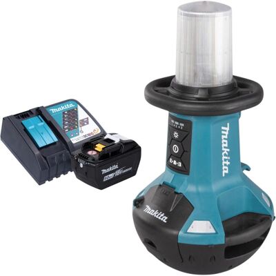 Makita, Arbeitsleuchte, DML 810 Z Akku LED Flächenlicht 18 / 36 V ( 2 x 18 V ) 5500 lm IP54 + 1x Akku 9,0 Ah + (5500 lm) Makita, Arbeitsleuchte, DML 810 Z Akku LED Flächenlicht 18 / 36 V ( 2 x 18 V ) 5500 lm IP54 + 1x Akku 9,0 Ah + (5500 lm)