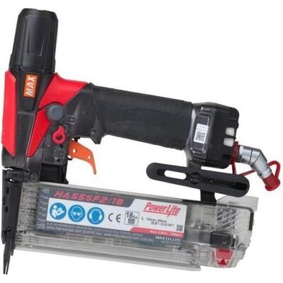 Max, Tacker + Nagelpistole, THA99008 HP-Nagler (Bradnailer) 18GA HA55SF2/18 - minibrads Max, Tacker + Nagelpistole, THA99008 HP-Nagler (Bradnailer) 18GA HA55SF2/18 - minibrads