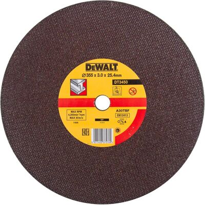 DeWalt, Sägeblatt, Trennscheibe 355x25.4x3.0 A30T BF DeWalt, Sägeblatt, Trennscheibe 355x25.4x3.0 A30T BF