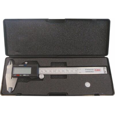 Elmag, Messlehre, Präz. Digital-Messschieber 200 mm Elmag, Messlehre, Präz. Digital-Messschieber 200 mm