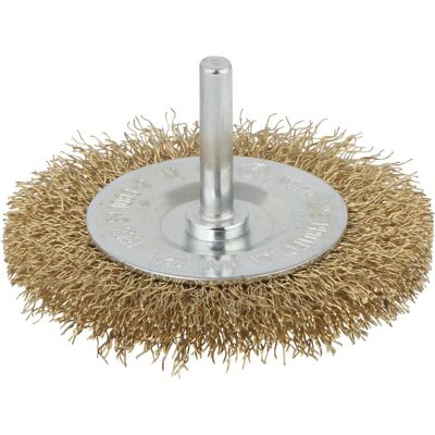 WOLFCRAFT Modell T6 Messing runde Bürste - 75x7 mm WOLFCRAFT Modell T6 Messing runde Bürste - 75x7 mm