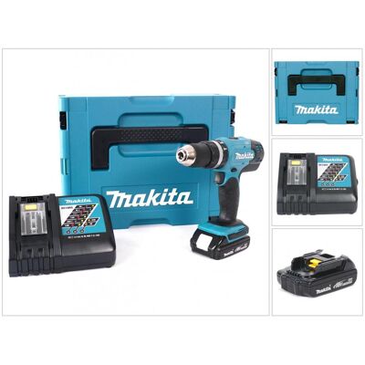 Makita, Bohrmaschine + Akkuschrauber, DHP 453 (Bohrschrauber, Schlagbohrschrauber) Makita, Bohrmaschine + Akkuschrauber, DHP 453 (Bohrschrauber, Schlagbohrschrauber)