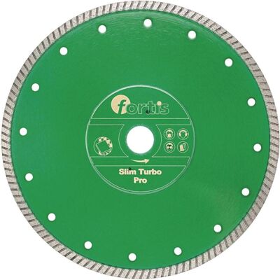 Fortis Sägeblatt, Diamant Trennscheibe Slim Turbo Pro 125 mm mit Turbosegment Fortis Sägeblatt, Diamant Trennscheibe Slim Turbo Pro 125 mm mit Turbosegment