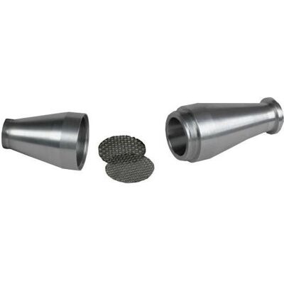 Elmag, Zubehör Druckluftwerkzeug, - Eiscrusher für DRY-ICE 2 reduziert 3mm auf 1-2mm Elmag, Zubehör Druckluftwerkzeug, - Eiscrusher für DRY-ICE 2 reduziert 3mm auf 1-2mm