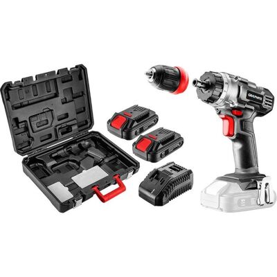Graphite, Bohrmaschine + Akkuschrauber, 58G022-SET2 drill 18 V 2 x 2 Ah battery (Bohrmaschine) Graphite, Bohrmaschine + Akkuschrauber, 58G022-SET2 drill 18 V 2 x 2 Ah battery (Bohrmaschine)