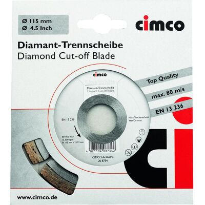 Cimco, Sägeblatt, CIM 208740 DTS line white 230 mm Cimco, Sägeblatt, CIM 208740 DTS line white 230 mm