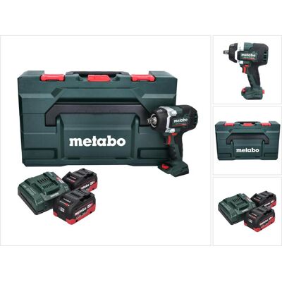 Metabo, Bohrmaschine + Akkuschrauber, SSW 18 LTX 800 BL Akku Schlagschrauber 18 V 800 Nm 1/2" Brushless + 2x Akku 8,0 Ah + (Schlagschrauber) Metabo, Bohrmaschine + Akkuschrauber, SSW 18 LTX 800 BL Akku Schlagschrauber 18 V 800 Nm 1/2" Brushless + 2x Akku 8,0 Ah + (Schlagschrauber)