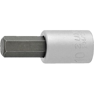 Unior, Bits, 236/2HX Schraubendreher-Einsatz für Innenseachkantschrauben, 3/8", 10mm (Innensechskant) Unior, Bits, 236/2HX Schraubendreher-Einsatz für Innenseachkantschrauben, 3/8", 10mm (Innensechskant)
