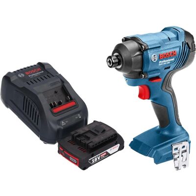 Bosch Professional, Bohrmaschine + Akkuschrauber, GDR 18V-160 Akku Drehschlagschrauber 18V 160Nm + 1x Akku 2,0Ah + Ladegerät (Schlagschrauber) Bosch Professional, Bohrmaschine + Akkuschrauber, GDR 18V-160 Akku Drehschlagschrauber 18V 160Nm + 1x Akku 2,0Ah + Ladegerät (Schlagschrauber)