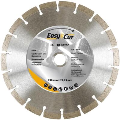 Cedima, Sägeblatt, DIAMOND SEGMENTAL CUTTING BLADE 115X1,9 Cedima, Sägeblatt, DIAMOND SEGMENTAL CUTTING BLADE 115X1,9